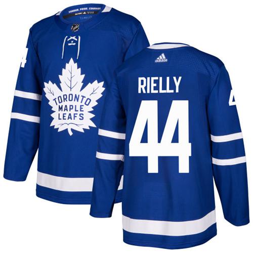 Adidas Toronto Maple Leafs 44 Morgan Rielly Blue Home Authentic Stitched Youth NHL Jersey